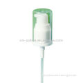 Non Spill Plastic TREATMENT PUMP treatment pump bottle cap